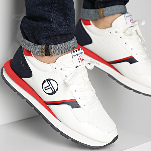 Baskets Viareggio STU0012T White Navy Red