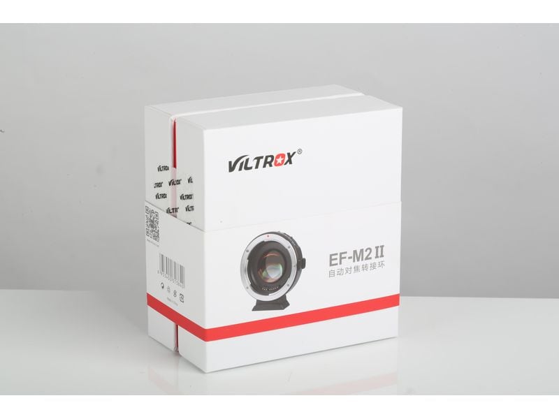 Viltrox Objektiv-Adapter EF-M2 II Kompakter Objektiv-Adapter für das MFT-Bajonett