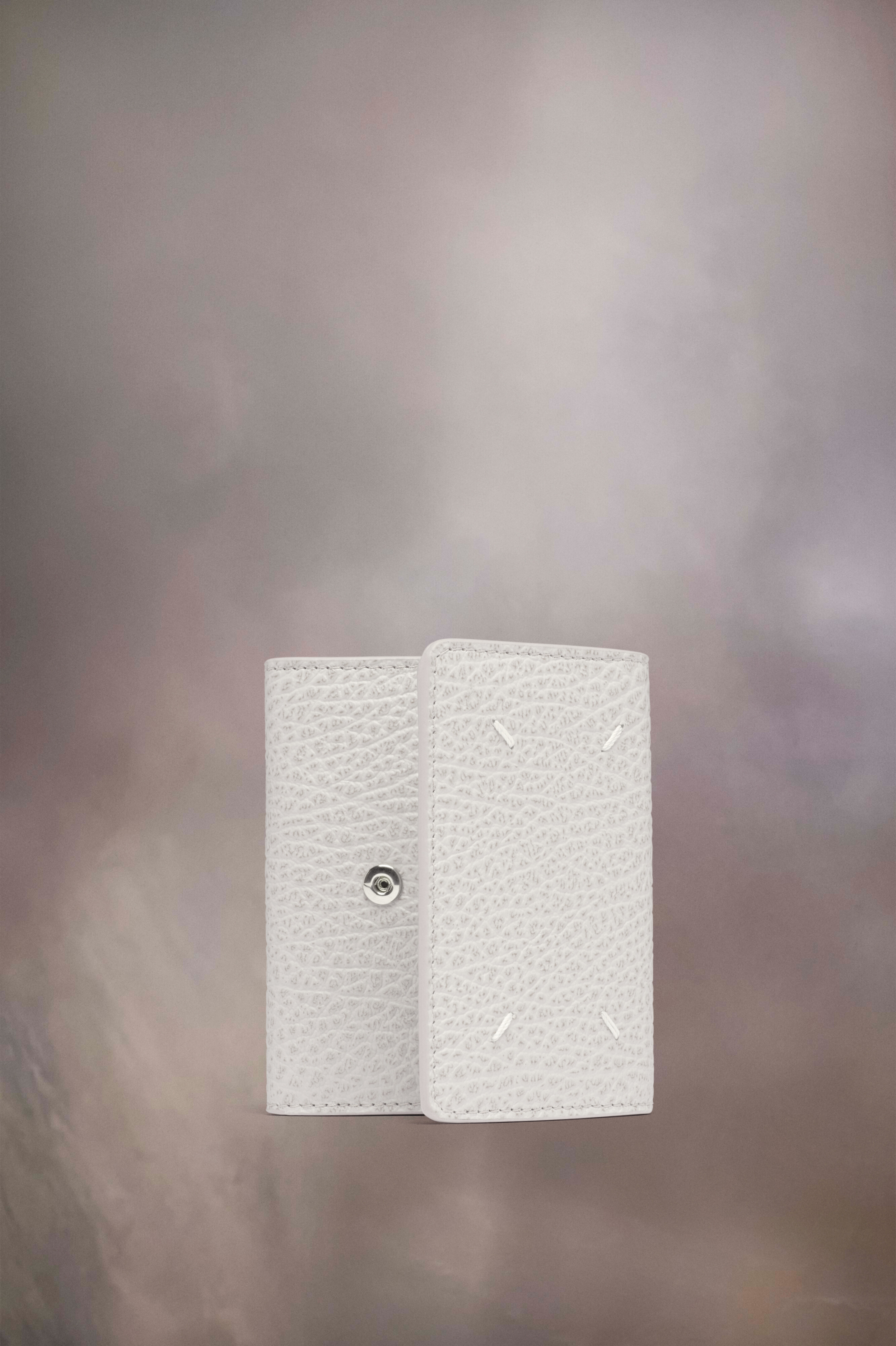 Portefeuille Four stitches cuir | Femme Blanc