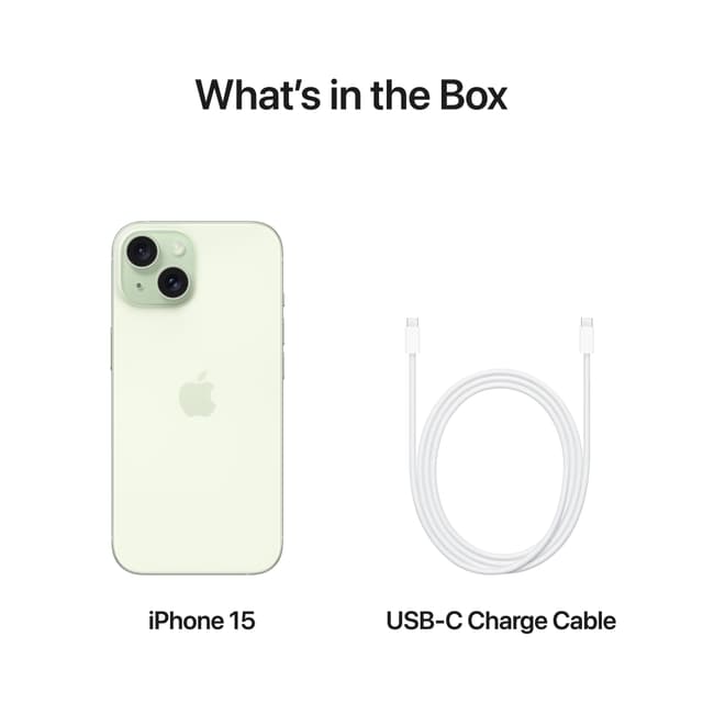 iPhone 15 – 5G smartphone 128GB Grøn