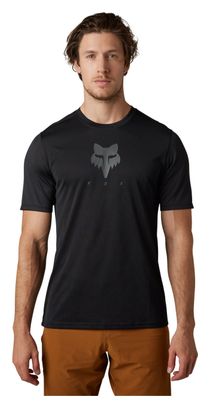 Maillot Manches Courtes Fox Ranger TruDri Noir