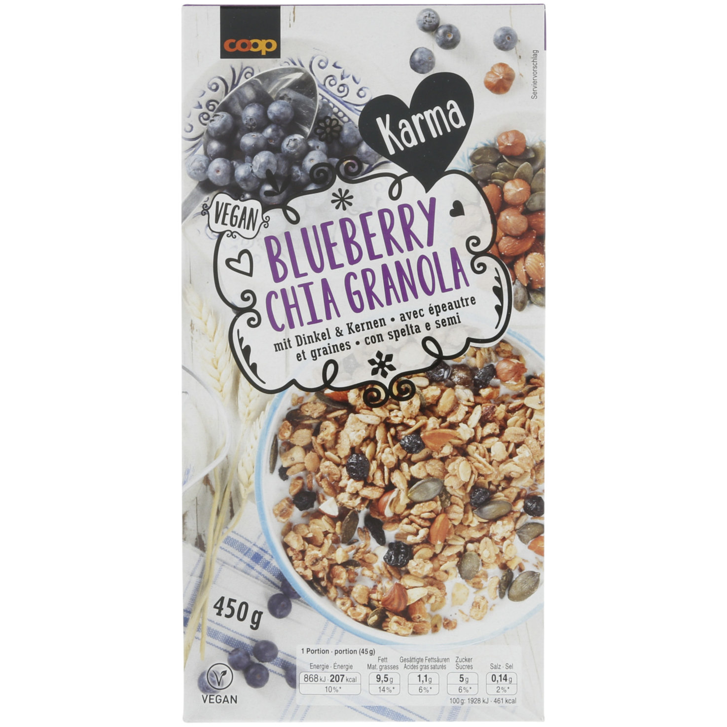 Karma Blueberry Chia Granola