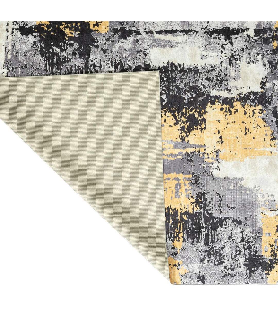 Tapis salon IMPNUM 36 en polyester doux et soyeux Lavable 30°