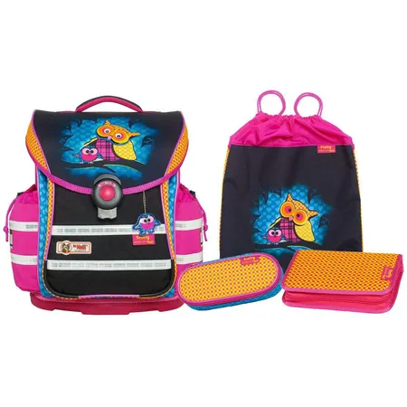 McNeill Fashion-Line Schulranzenset Ergo Light Plus Scotty 4-teilig