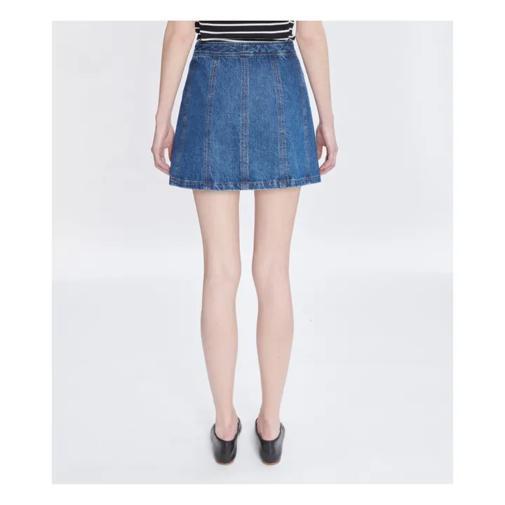 A.P.C. Jupe Poppy | Bleu indigo