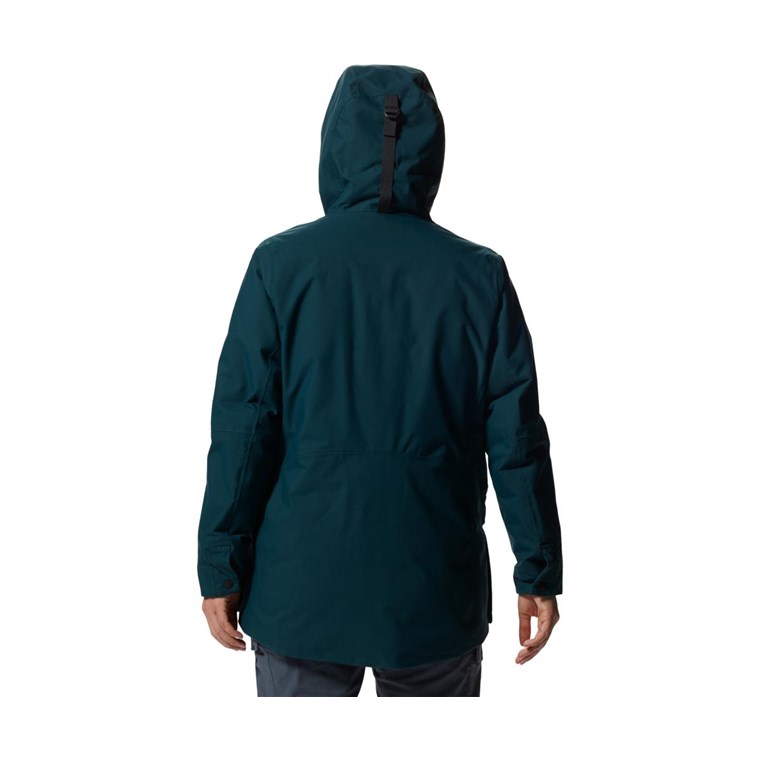 Mountain Hardwear Weather Down Parka Women Dark Marsh