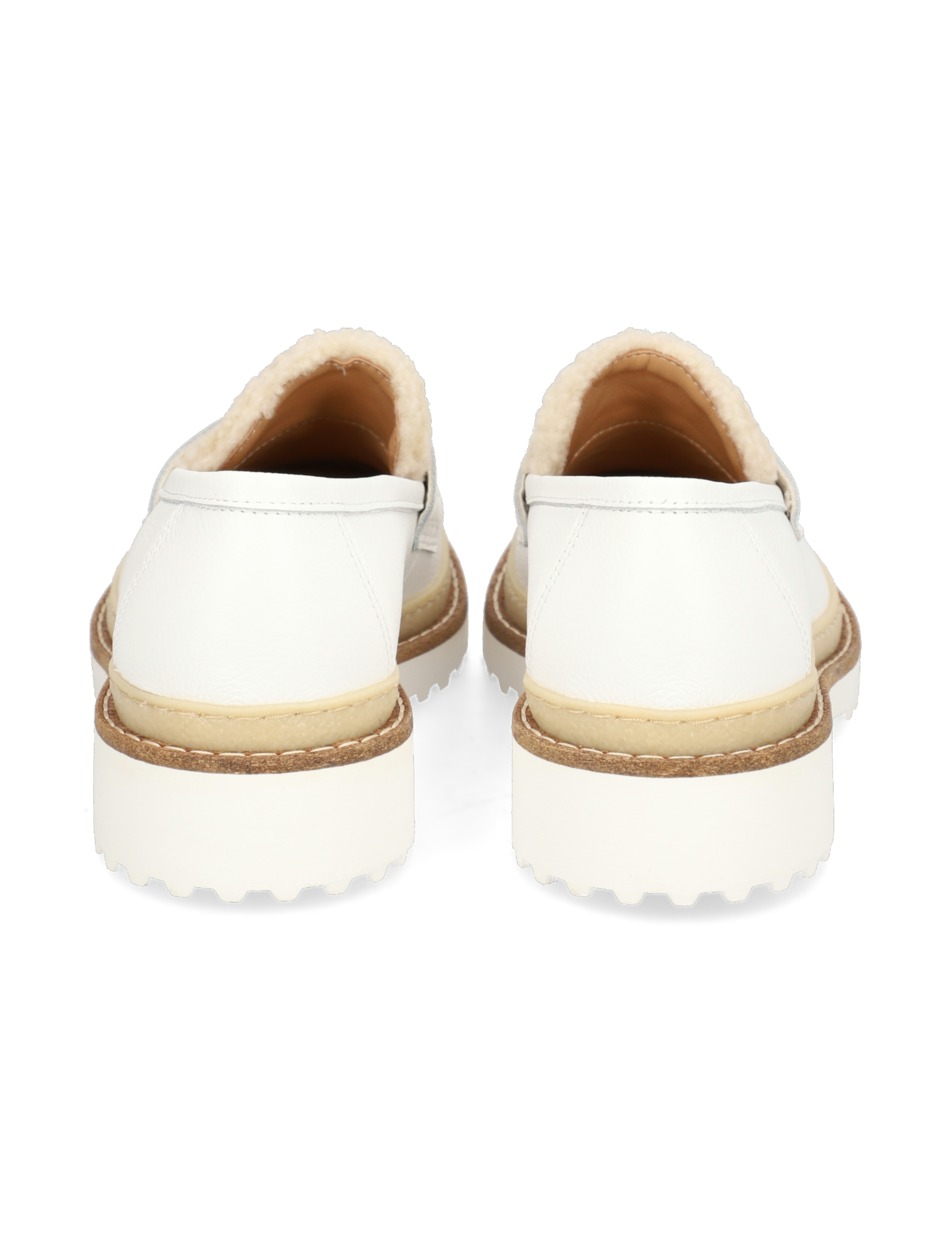 Glattleder Slipper