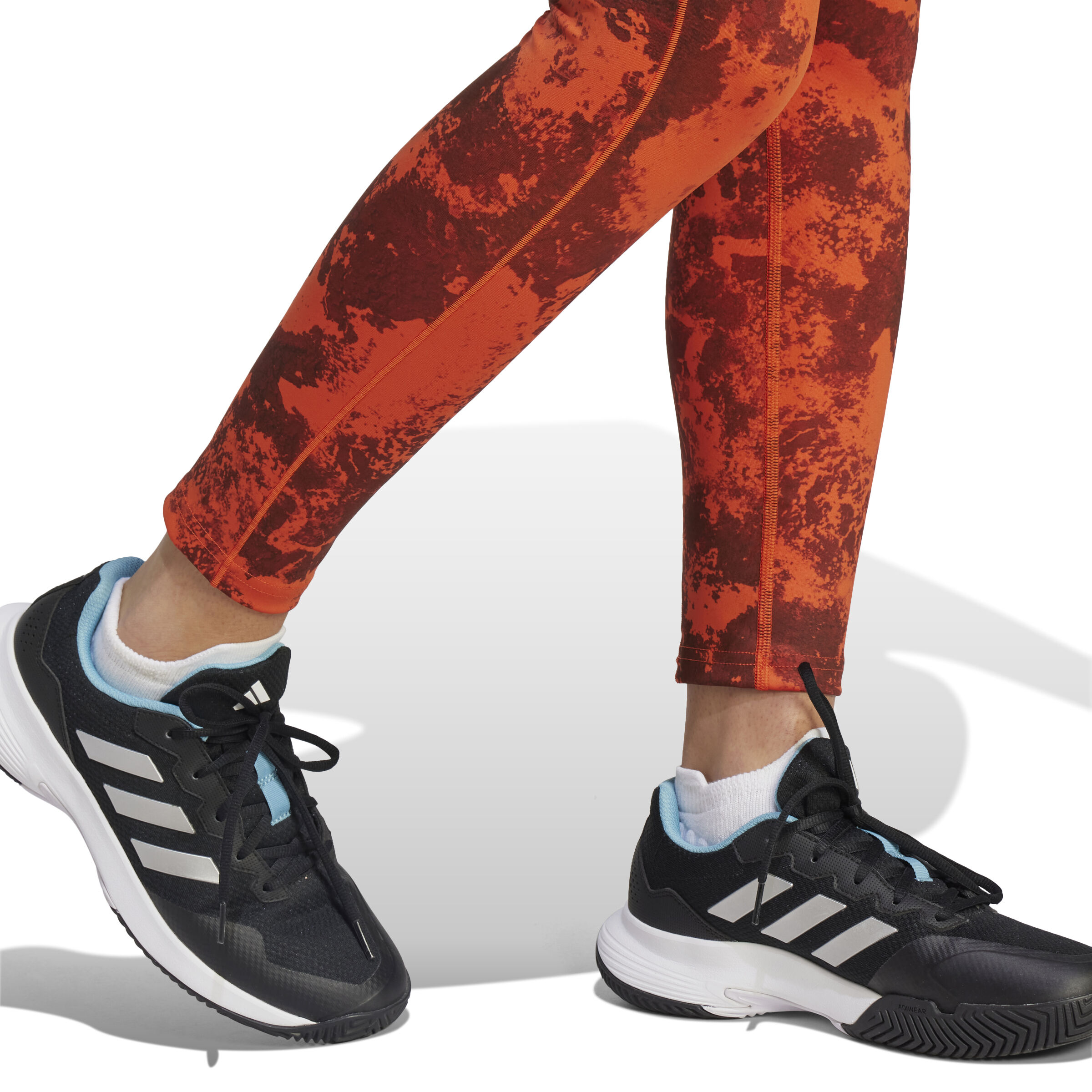 adidas Paris MA Skirt & Collant Tight Femmes - Orange , Rouge
