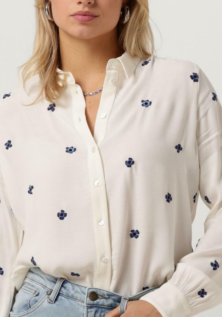FABIENNE CHAPOT ecru fabienne chapot blouse lot embro blouse