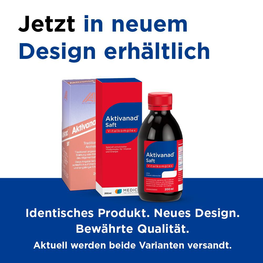 Aktivanad Saft bei Erschöpfung wegen Vitamin-B Mangel