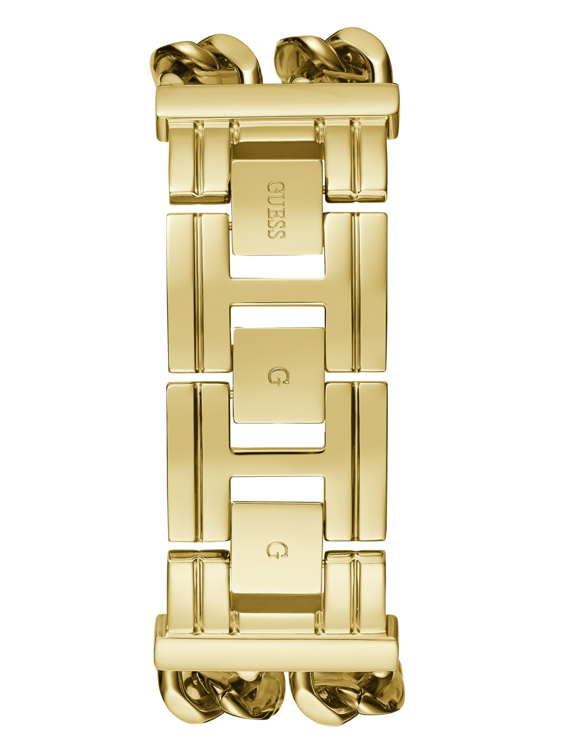 Relógio analógico dourado