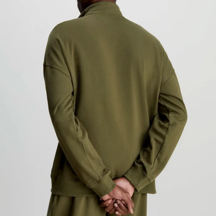 Calvin Klein LS 1/4 Zip Sweater Heren