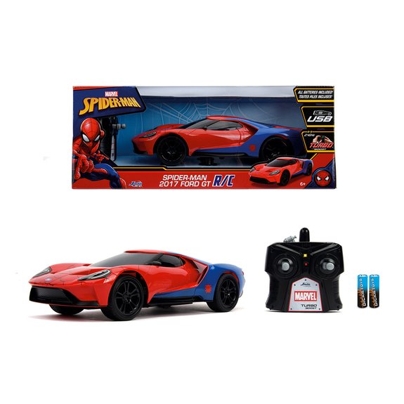 Ford GT Radiocommandée 1:16 - Marvel Spider-Man