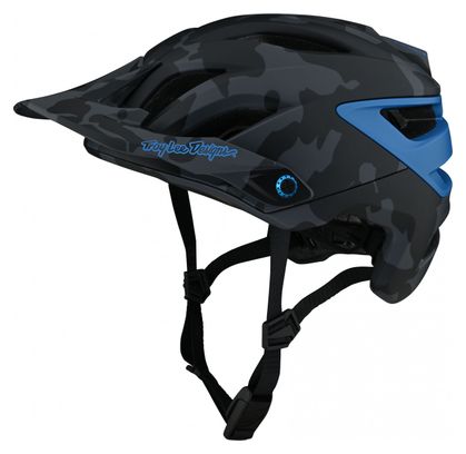 Casque Troy Lee Designs A3 Mips Uno Camo Bleu