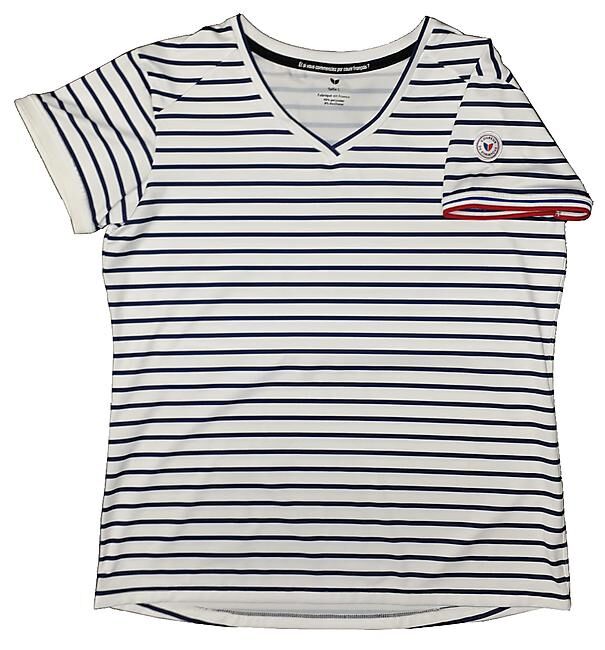 COUREUR DU DIMANCHE - T-SHIRT MC MARINIERE WN