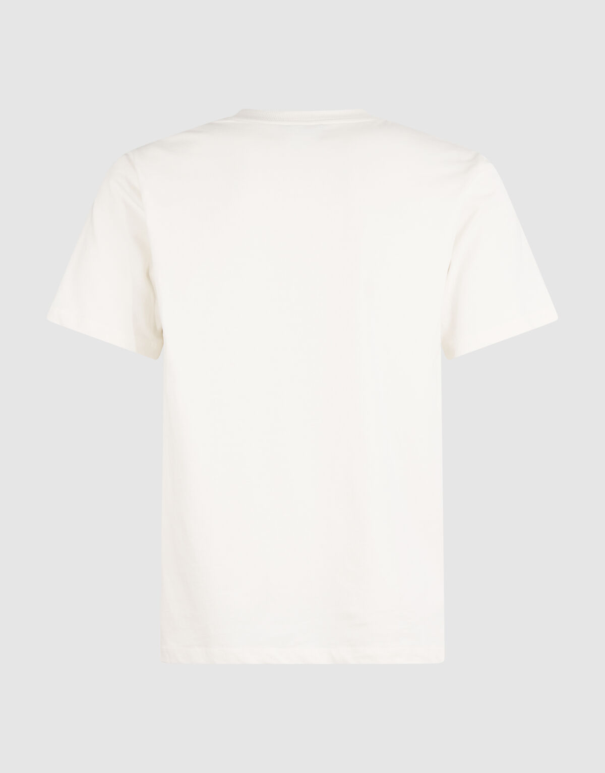 Minimal Artwork T-shirt Gebroken Wit