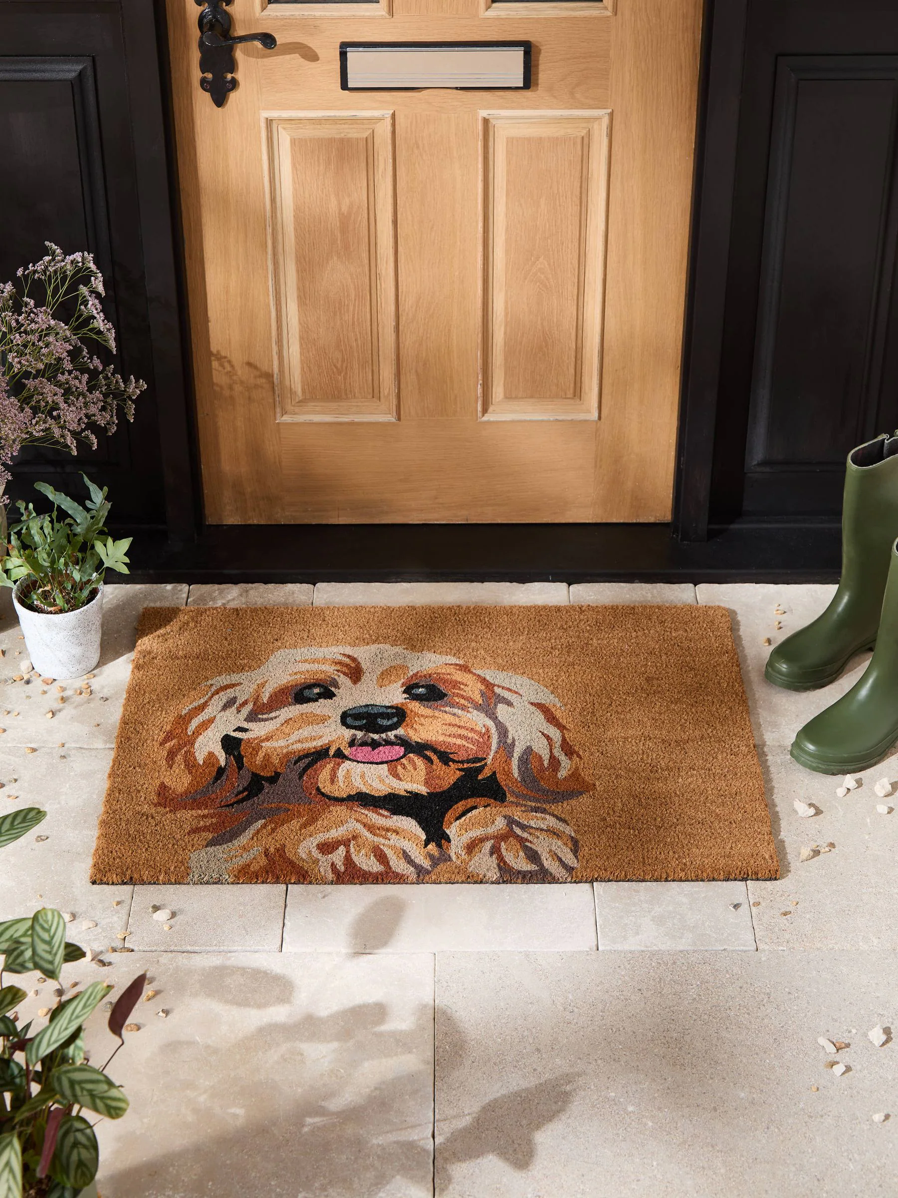 Cockapoo Coir Doormat