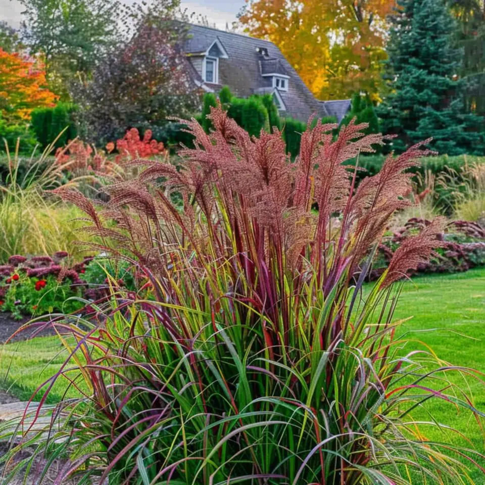 Vingergras - Panicum Virgatum 'Squaw' - Hoogte 40-60cm - ⌀23cm