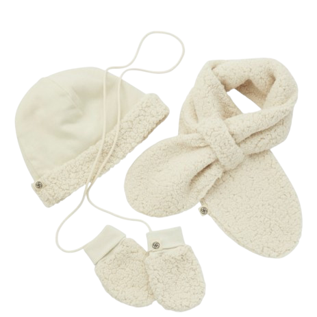 Baby Teddy Schal Off White