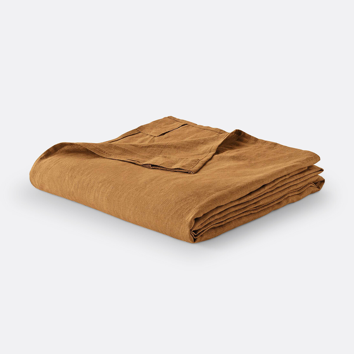 LA REDOUTE INTERIEURS<br>Cortina de linho lavado com laços ocultos, radiador, Onega