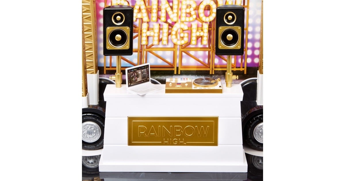 MGA EntertainmentRainbow High - Rainbow Vision: Wereldtourneebus en podium Poppenwagen