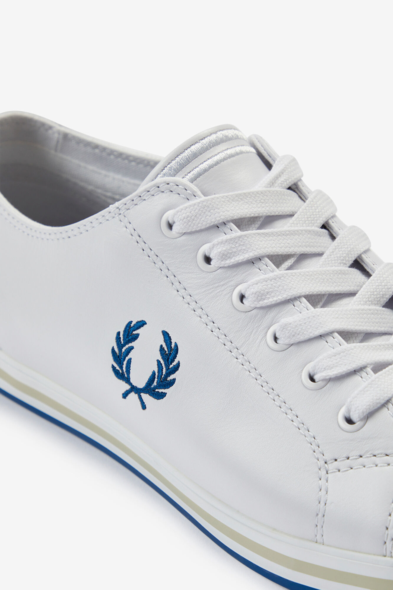Sapatos de couro Kingston - Branco