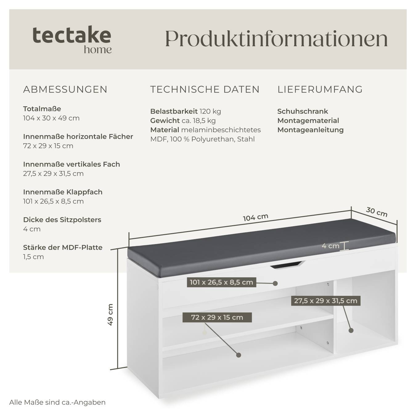 Schuhbank Natalya