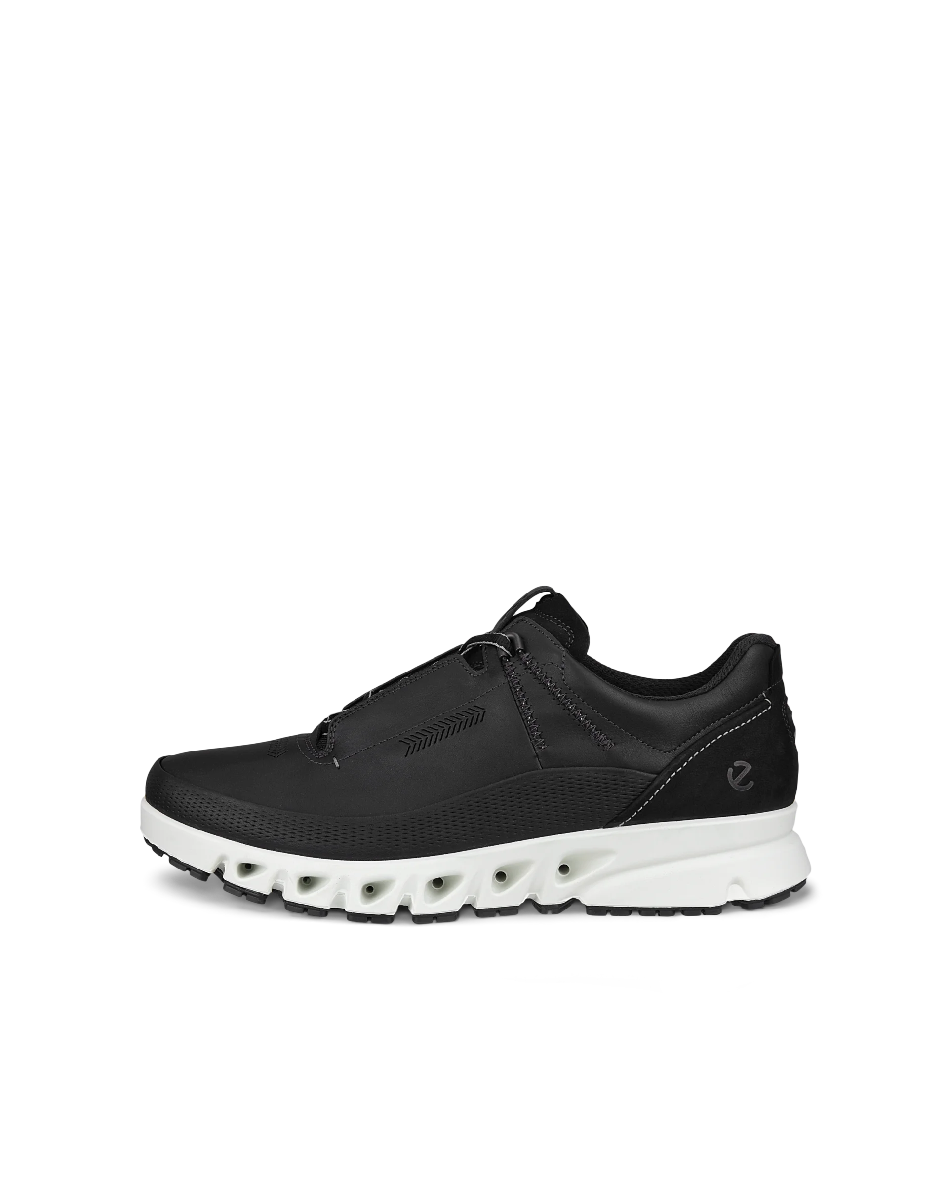 ECCO MULTI-VENT M Herren Lederschuh mit Gore-Tex Schwarz