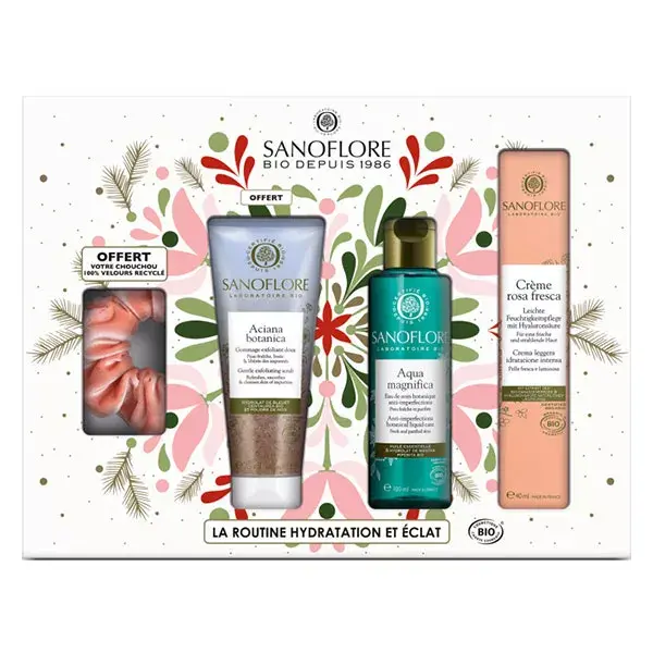 Kit de Hidratação e Luminosidade Orgânica Sanoflore
