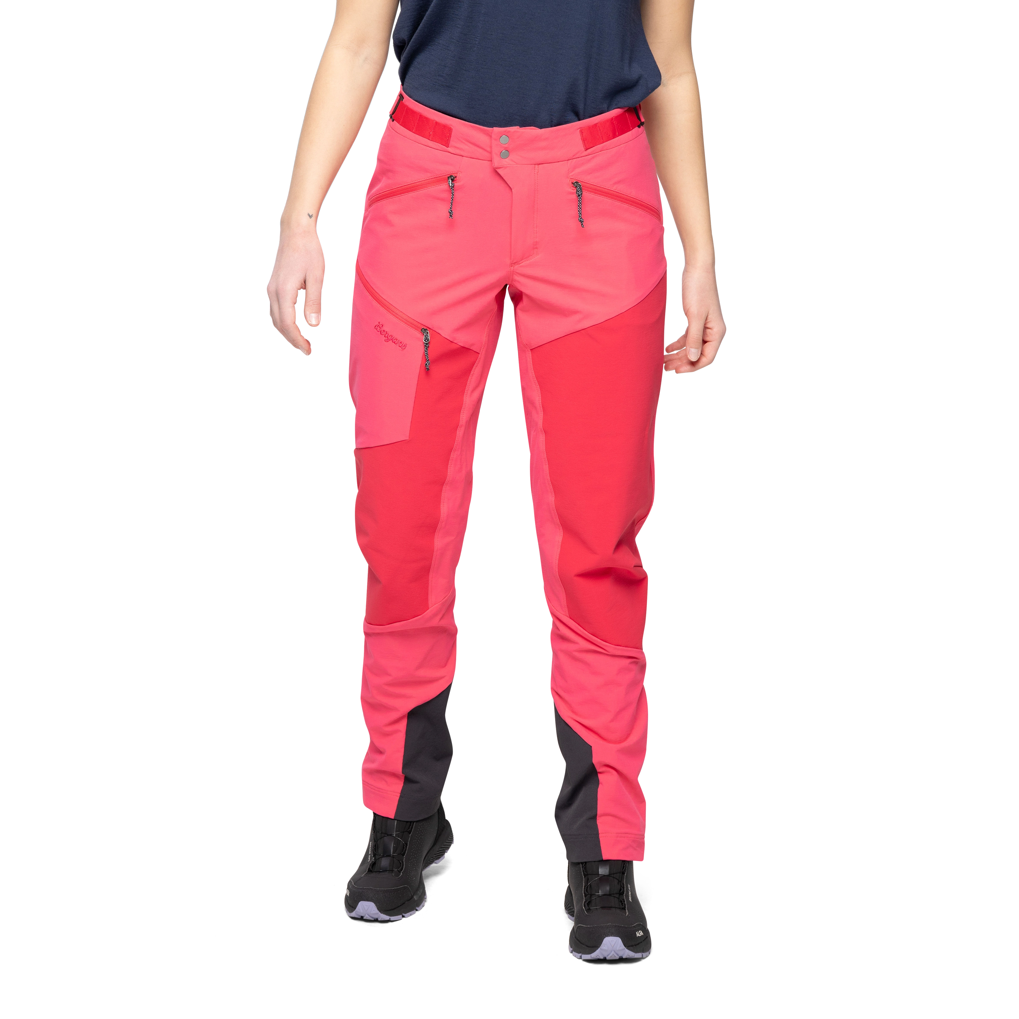 Tind Softshell Pants Women Light Alpine Rose / Alpine Rose