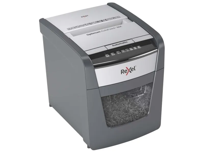 Makulator Rexel Optimum AutoFeed  50X krydsmakulering 4x28 mm (P-4)