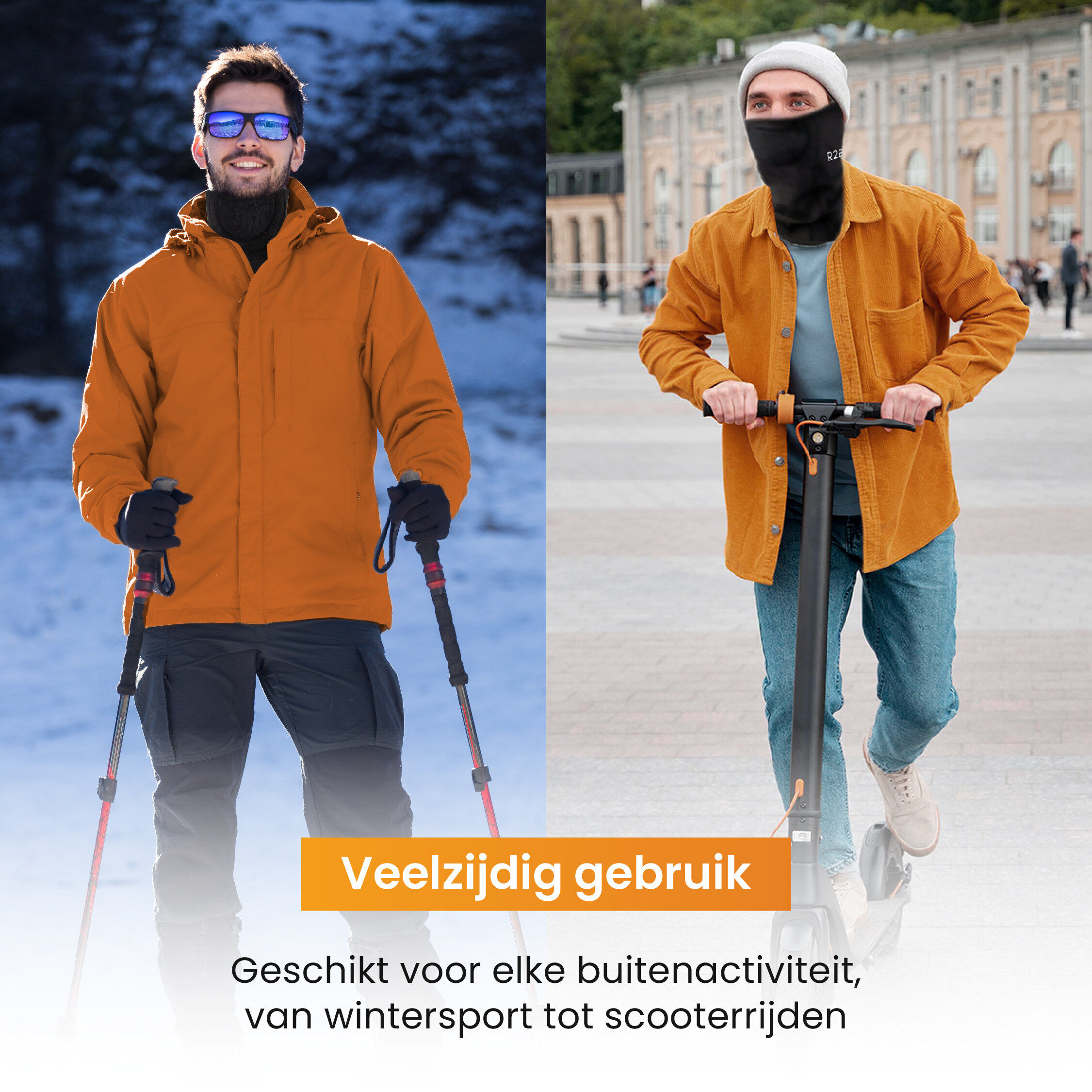 R2B Heren & Dames nekwarmer