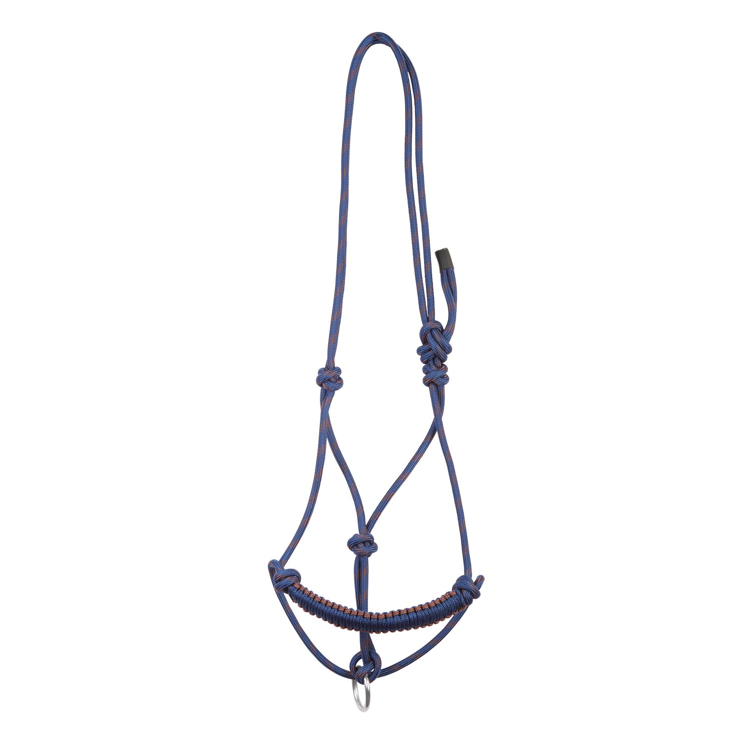 L-pro West Knotenhalfter Bicolor  - navy/chocolate