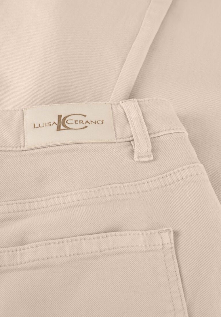 beige luisa cerano wide jeans 628811/3675