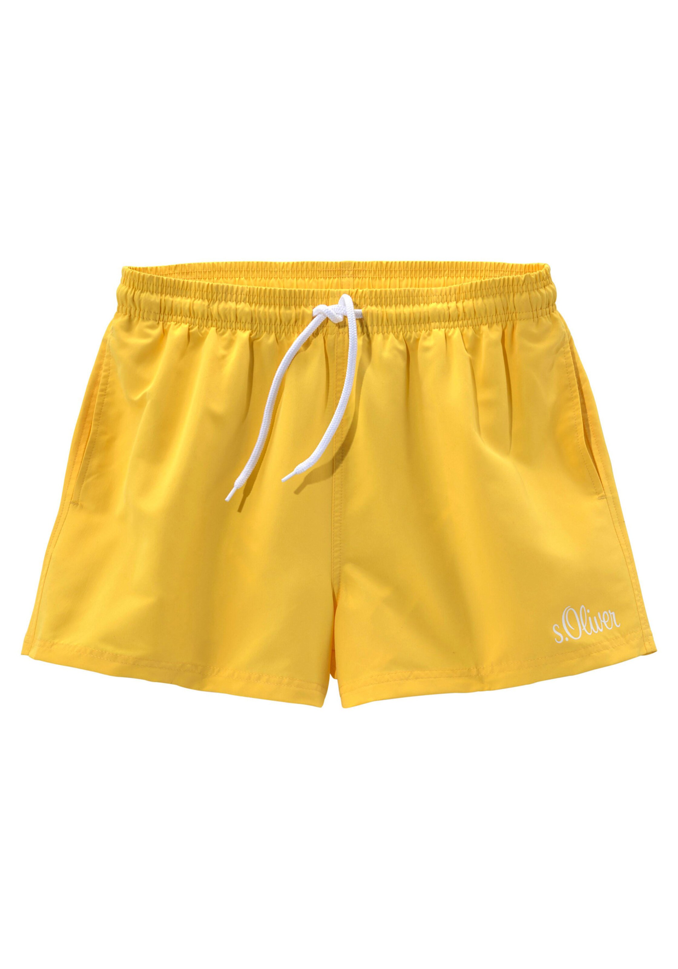 s.Oliver Badeshorts in gelb