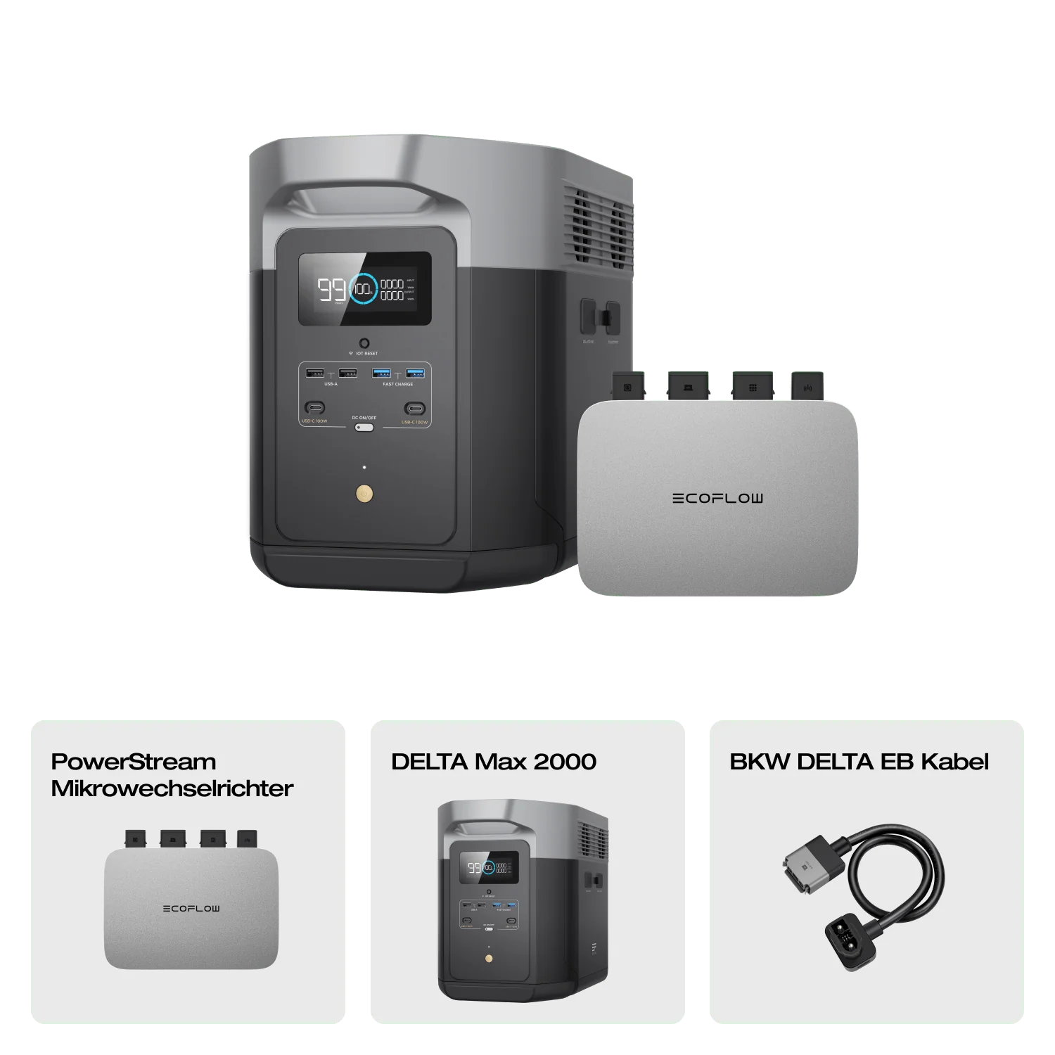EcoFlow DELTA Max Tragbare Powerstation