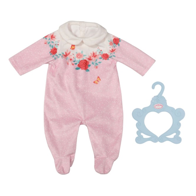 Baby Annabell - Strampler rosa - Blumen - 43 cm