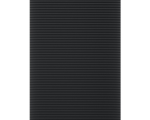 Antislipmat, zachte schuimmat, zwart, 65 cm breed (per meter verkocht)