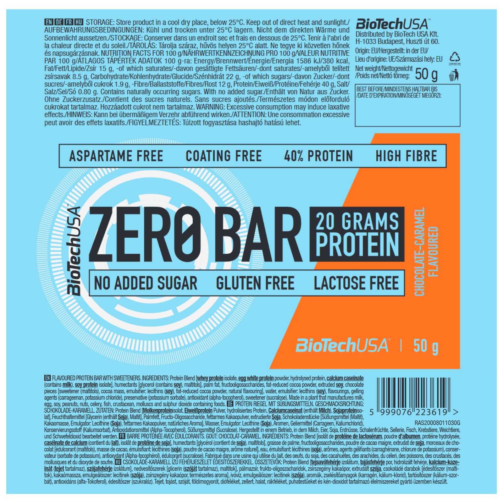 Barra Zero Biotech USA 50 g
