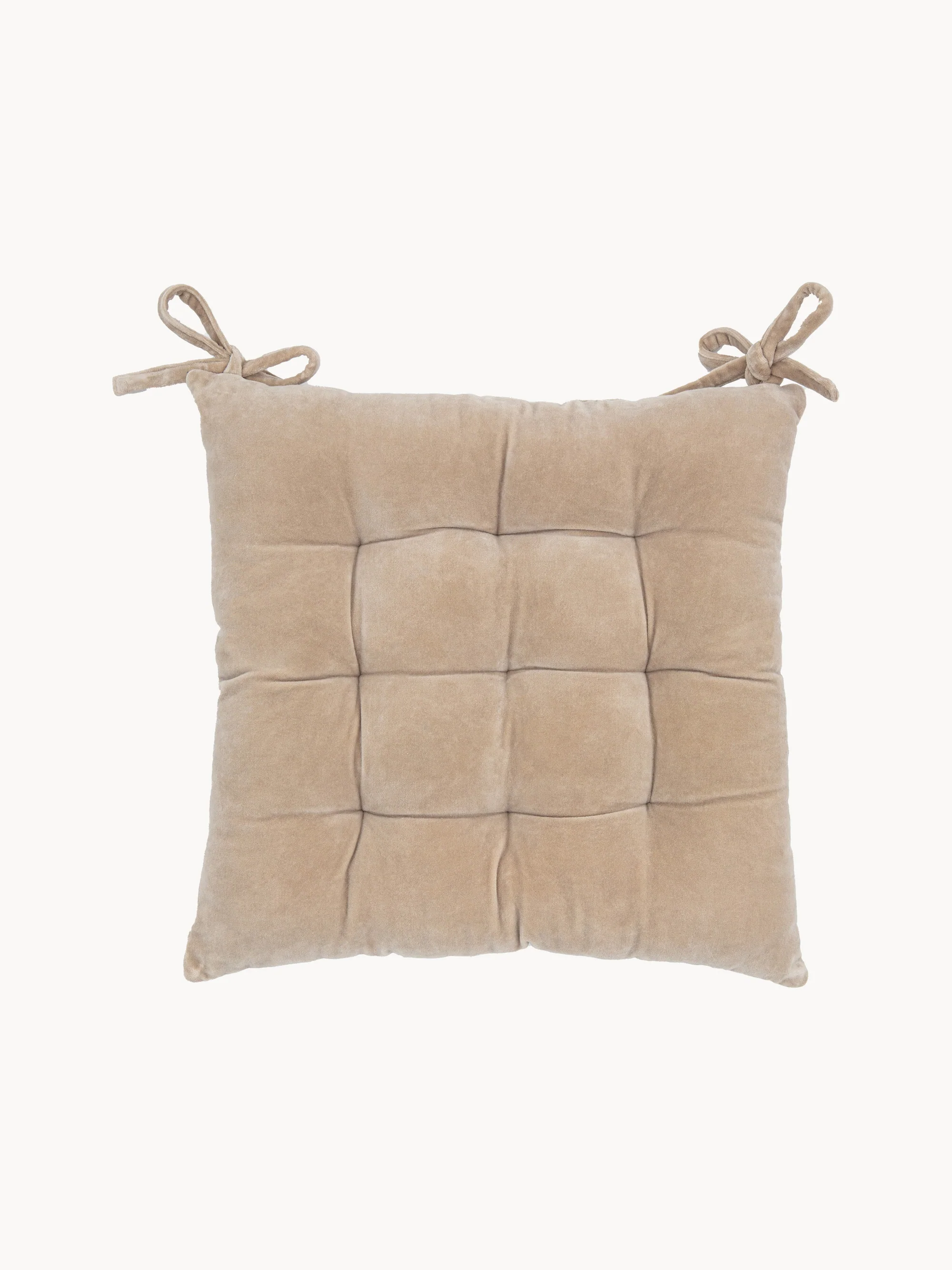 Fluwelen stoelkussen Cozy