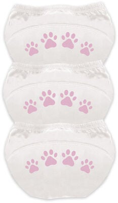 My Carry Potty Katt Pottetreningsbukser 3-pack, Hvit