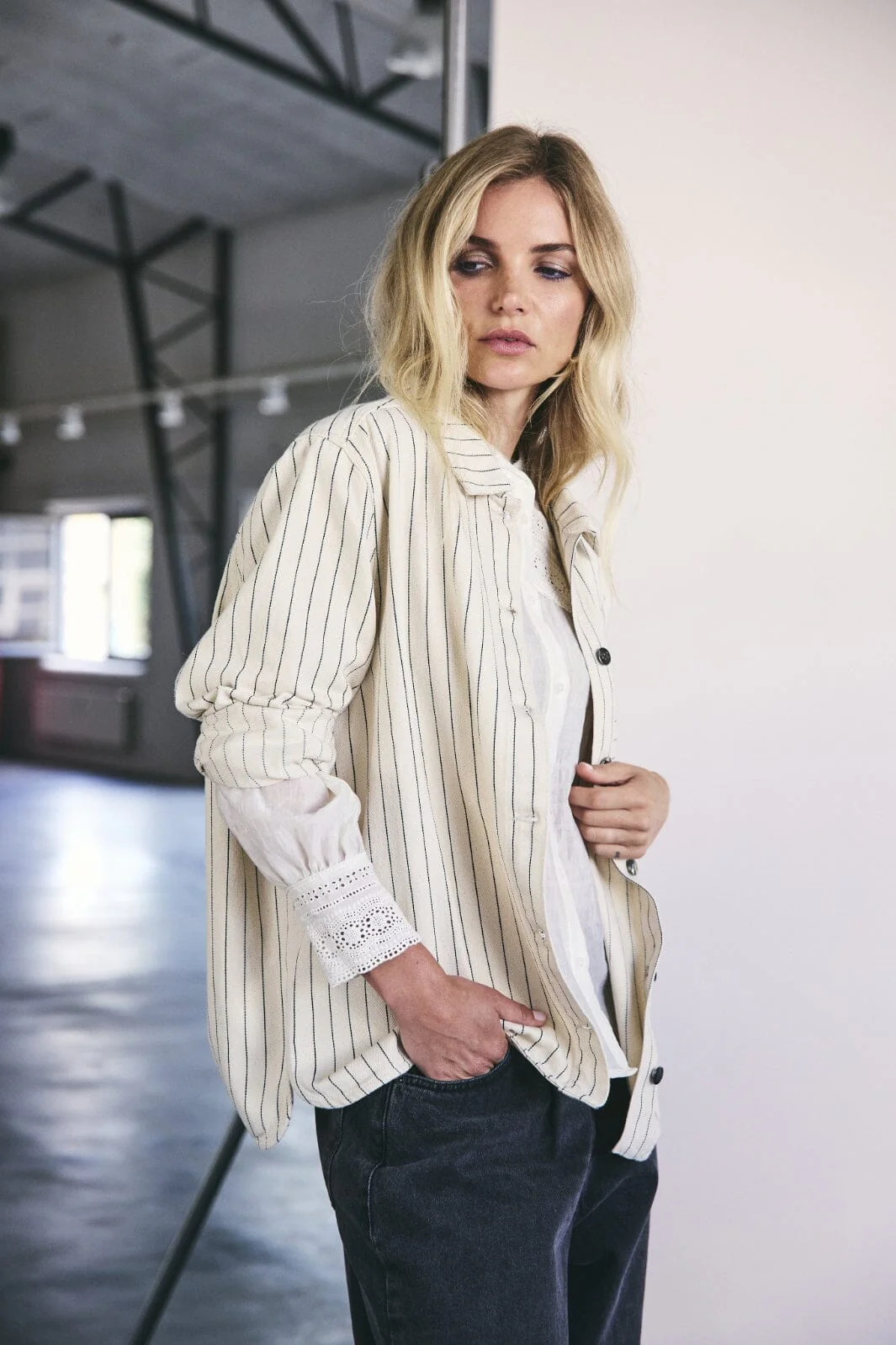 Co´Couture Lightcc Pin Shirt 35733