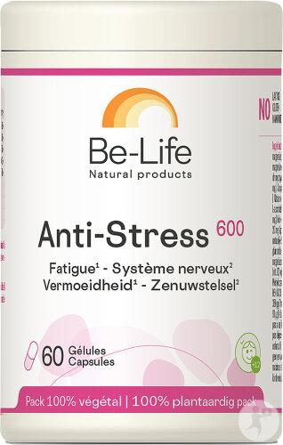 Be-Life Anti-Stress 600 Complément Alimentaire 60 Gélules