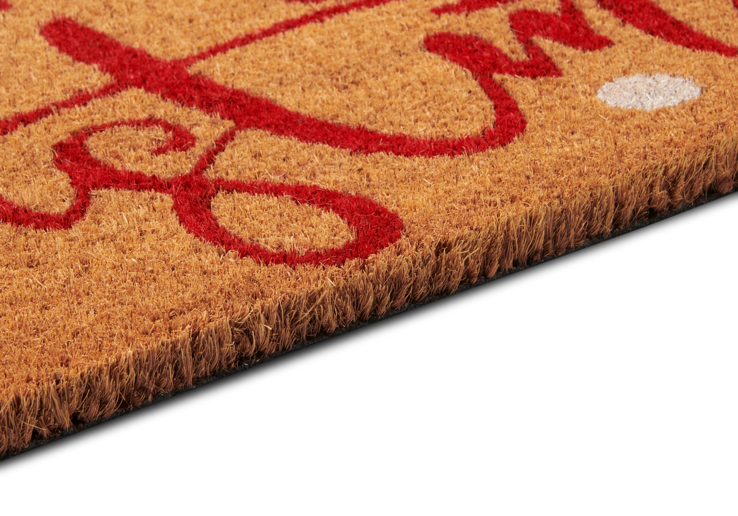 HANSE Home Fussmatte »Kokos Merry Christmas Tree, Türmatte« rechteckig 15 mm Höhe Schmutzfangmatte, Rutschfest, Outdoor, Weihnachten, Kokosmatte, Flur