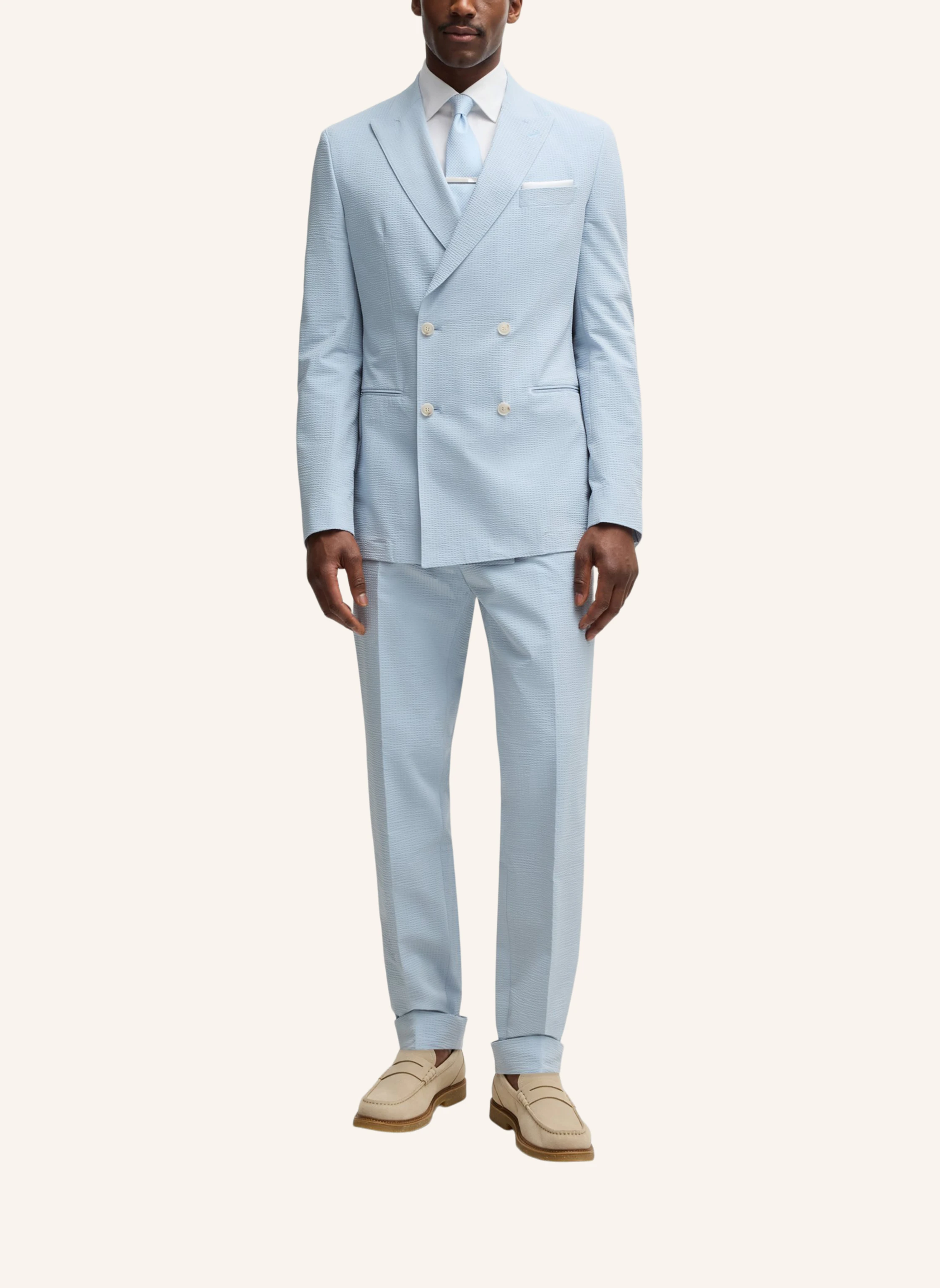 BOSS Business Anzug C-HUGE-2PCS-DB-252 Slim Fit