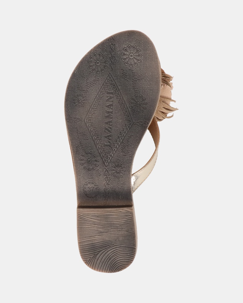 Lazamani Slippers  - goud