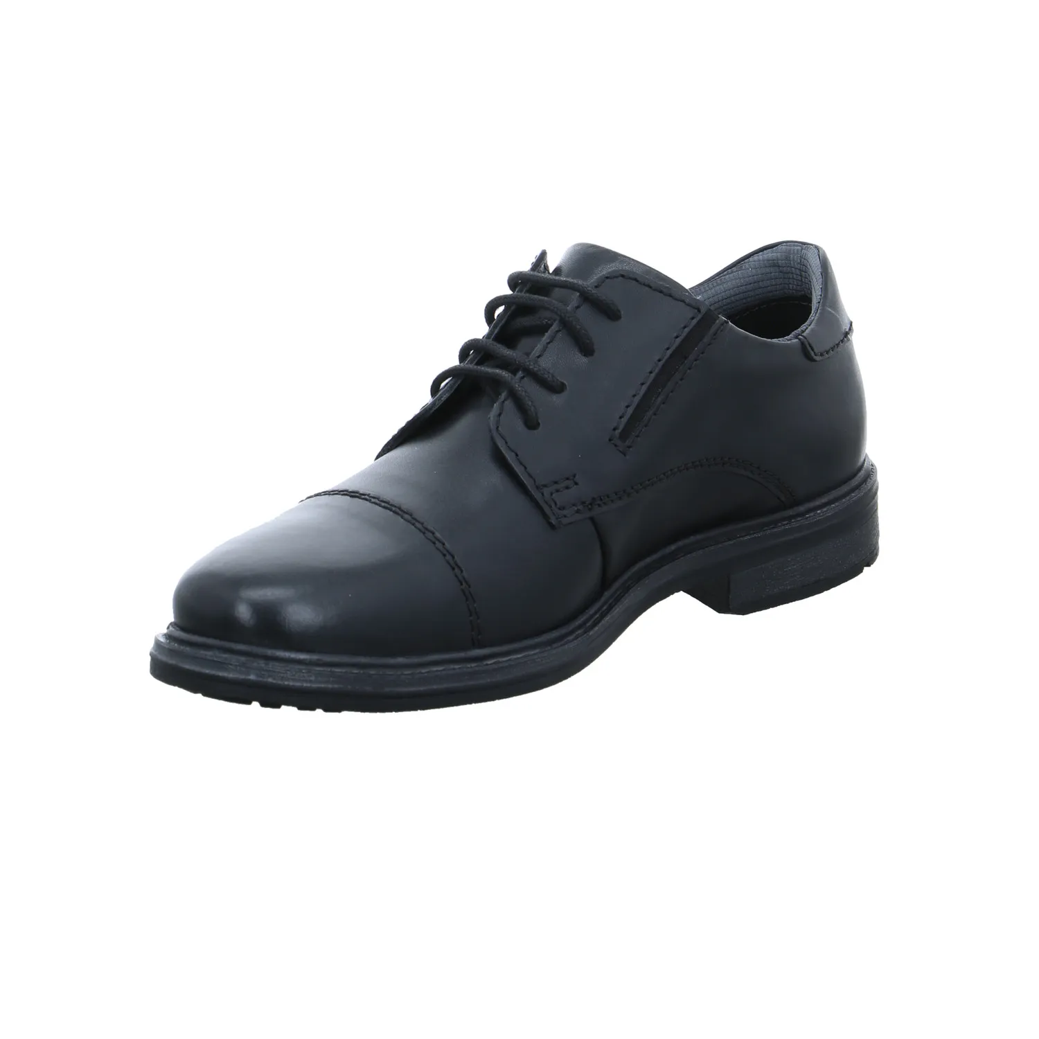 BUGATTI SHOES Halbschuh-City Schwarz Leder