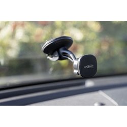 Support magnétique de smartphone pour voiture, noir
