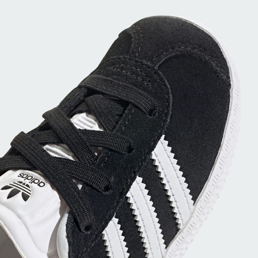 Adidas Original Gazelle Comfort Closure Elastic Laces Shoes Kids