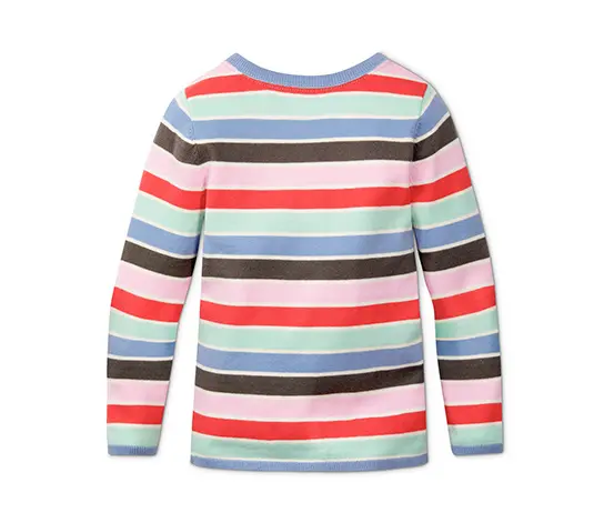 Strickjacke, gestreift